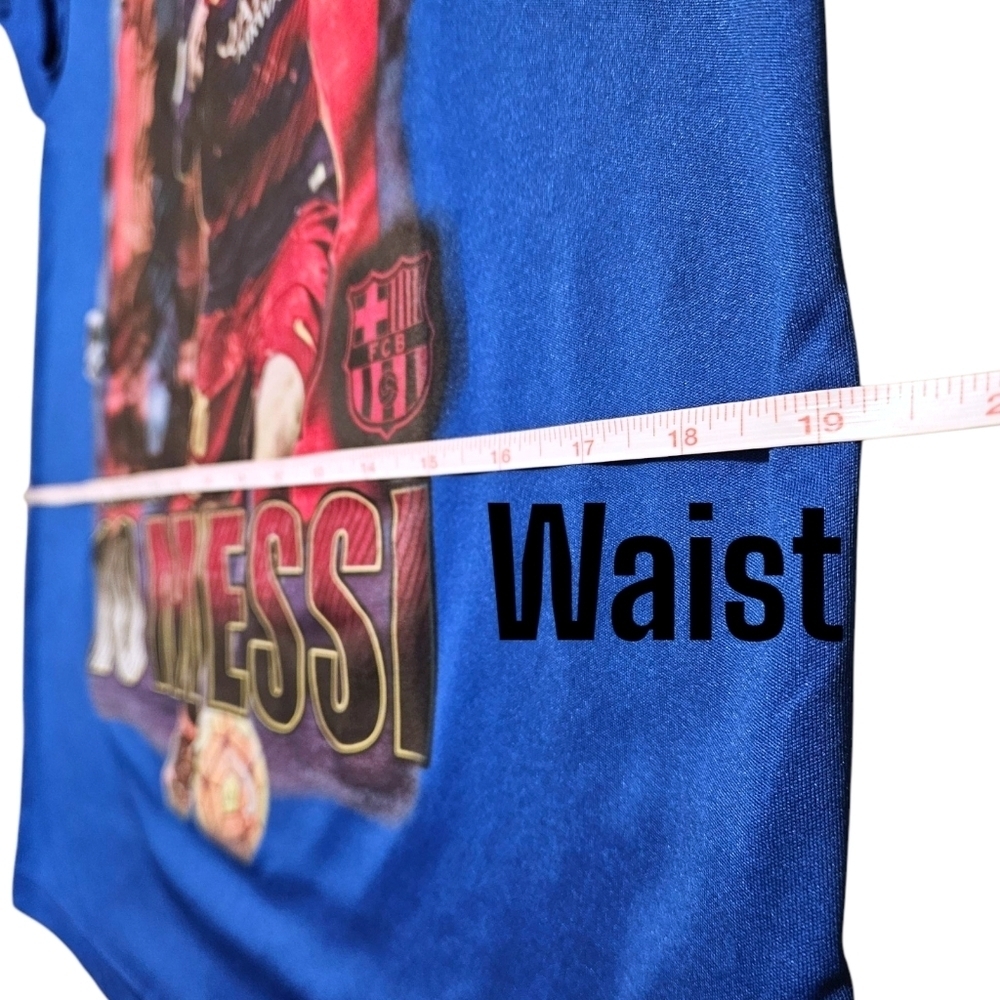 Youth XL Messi FC Barcelona Official Shirt - Authentic FCB Licensed 2016 - Picture 9 of 10